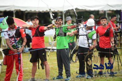 بحضور «السفير» رئيس مجلس إدارة اتحاد السهام السعودي : بن علي و العتيبي يتأهلان للدور الثاني من كأس آسيـا