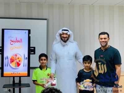 المطبخ الصحي لطلاب نادي حي سعود بن جلوي