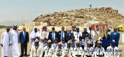 رواد إعلامية العرب يتجولون على المسار التاريخي في مكة المكرمة رفق المبدع “بخش”