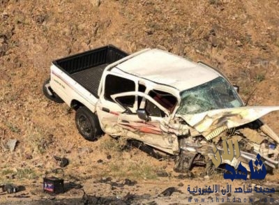تصادم مركبتين يصرع طالب ثانوي ويصيب اثنين بمخواة الباحة