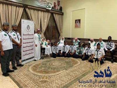 كشافة وجوالة لجنة تنمية الشرافاء تُشارك باليوم العالمي للمسنين