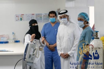 الدكتور الغامدي يدشن عيادة الرعاية العاجلة بمحجر الجبيل الصحي