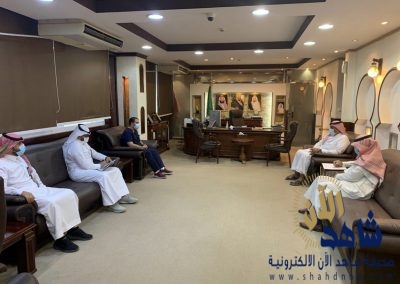 المدير التنفيذي الأقليمي لمجموعة مستشفيات السعودي الألماني يلتقي مدير تعليم حائل