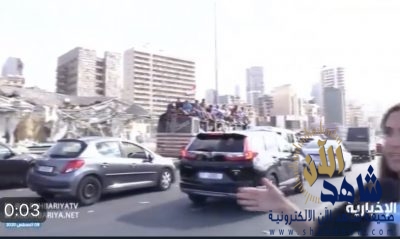 فيديو | احتجاجات وسط ⁧‫بيروت ‬⁩ تطالب بمحاسبة المتسببين في جريمة المرفأ