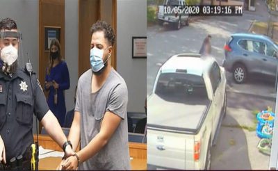 شاهد: رجل يخطف طفلة بعد نزولها من حافلة مدرسية ويغتصبها في منطقة بعيدة