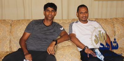 الوطنيان ” مهدي”  و” آل حزام” احترام وعلاقة حميمية خارج مضمار المنافسة