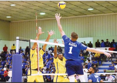 غدا تستكمل مواجهات الجولة الثامنة من دوري ممتاز الطائرة