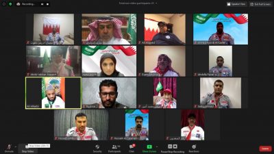 كشافة المملكة والبحرين يحتفلون بالعيد الوطني البحريني الـ 49  