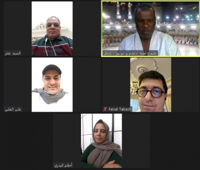 اعلامية رواد العرب تعقد اجتماعها الـ8 عن بُعد عبر ZOOM