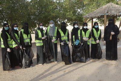 12 فرقة تطوعية تساهم في تنظف منتزه الأحساء الوطني