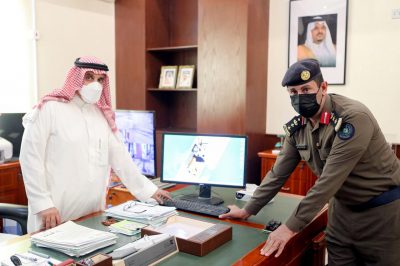 محافظ وادي الدواسر يُدشن فعاليات اليوم العالمي للدفاع المدني