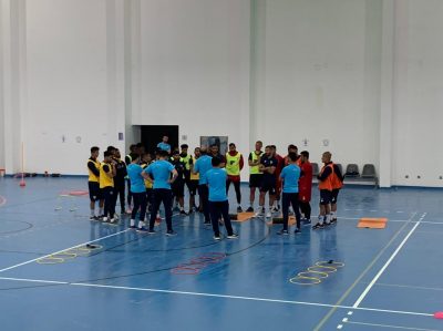 هجر يستعد للجبلين في الصالة المغلقة