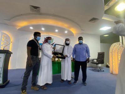 صناعي مكة يكرم أبطال Covid 19