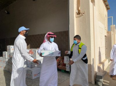 خيرية الجشة تنفذ مبادرة ( كوبونات وسلال رمضان) لمستفيديها