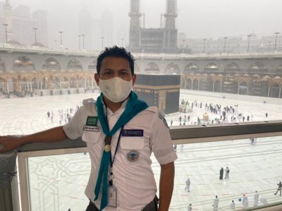 وقفة مع قائد كشفي من الحرم