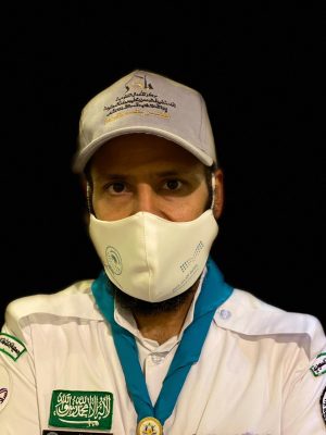 وقفة مع قائد كشفي من الحرم