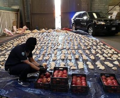 السلطات اللبنانية تضبط المتورطين في تهريب شحنة المخدرات للمملكة عبر إرسالية “الرمان”