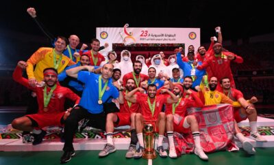 سيمثل القـارة الصفراء في السوبر جلوب 2021 .. الدحيل القـطري بطـلاً لآسيـوية اليد في نسختها الـ 23