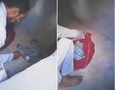 مصر.. ذهبوا لدفن طفل غريق فاكتشفوا مفاجأة “مذهلة” بالقبر! (فيديو)