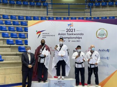 أخضر “التايكوندو” يخطف فضية آسيا