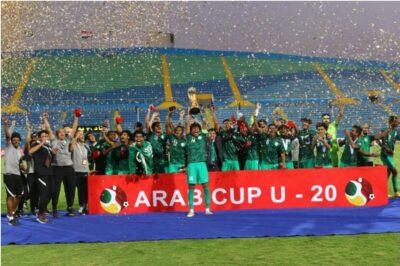 الأخضر الشاب بطلا لكاس العرب تحت ٢٠ عاماً