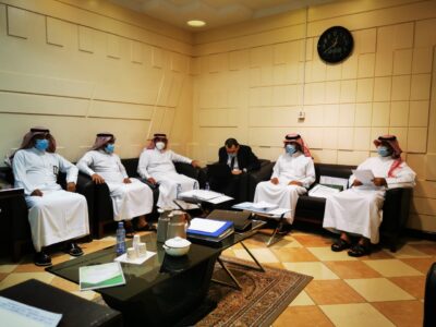 ” الطرف الخيرية ” تستقبل فريق حوكمة الجمعيات الأهلية ..