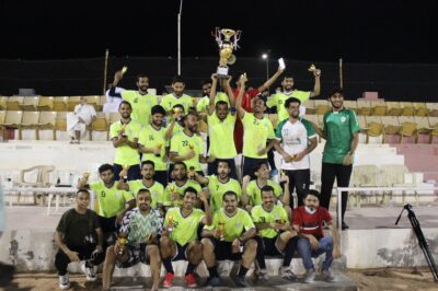 بركلات الترجيح .. تتويج وسط النخيل بطلاً لبطولة الفضل الرمضانية