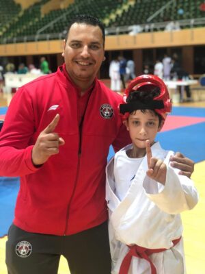 حامد “العدالة” بطل العالم في الكاراتيه