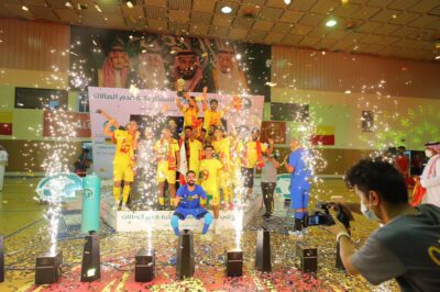 القادسية .. بطلاً لدوري الصالات