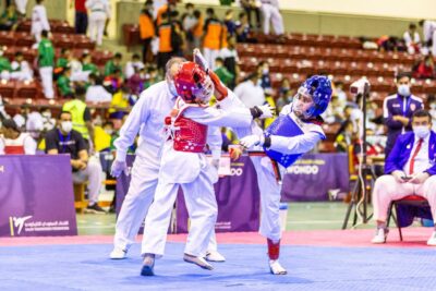 الشباب والفرع يقتسمان لقبي كأس أبطال التايكوندو للناشئين والبراعم