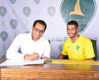 الحربي يدعم قدم الخليج