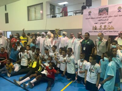 فريق الجالية السودانية للناشئين بالشرقية يتوج بكأس البطولة الرباعية لكرة القدم والهند الوصيف
