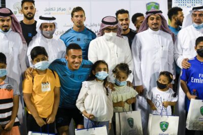 شراكة تعليمية رياضية تجمع نادي الفتح ومركز تكامل لتنمية الأيتام