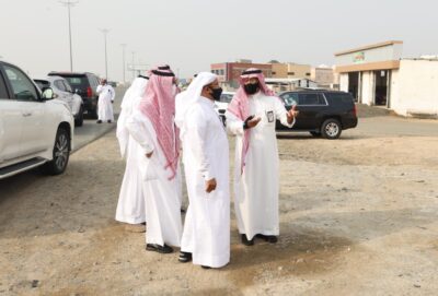 “القويحص” يتفقَّد بلدية الجموم ويتابع معالجة التشوه البصري بالمحافظة
