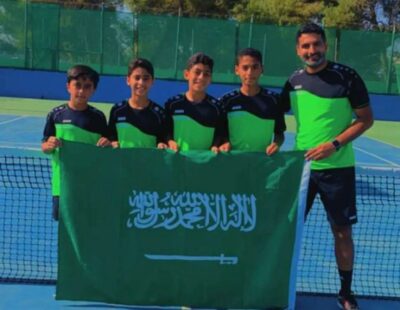 المنتخب السعودي للتنس يحقق الخامس في بطولة غرب آسيا