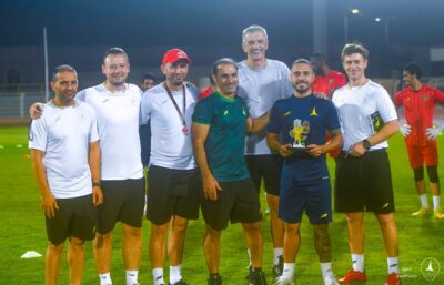 الخليج يواصل تحضيراته لـ ” الخلود “