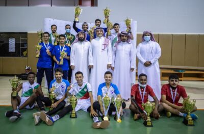 الهلال وعكاظ أبطال المملكة للريشة الطائرة للشباب والفريق الأول