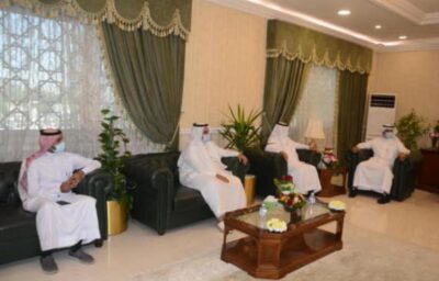 أمين الطائف يستقبل مدير فرع هيئة الصحفيين السعوديين ونائبه