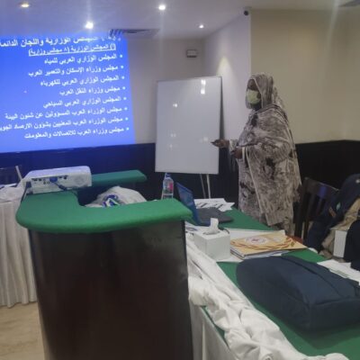 السفيرة وهبه : نؤكد علاقات التعاون المشترك بين جامعة  الدول العربية واتحاد رواد العرب