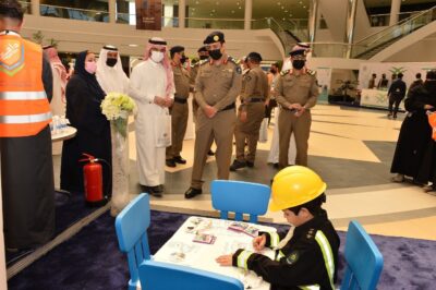 انطلاق المحاضرات والجلسات الحوارية لليوم العالمي للدفاع المدني بجامعة الامام عبد الرحمن بن فيصل