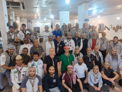 “السليماني”  يحتفي   بكشافة الأردن في متحفه  بالهدا   