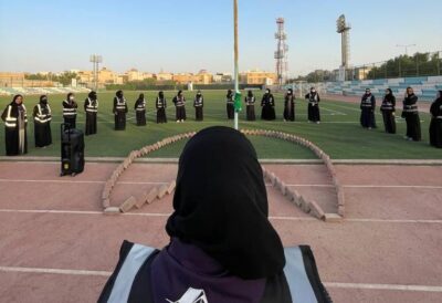 اختتام مخيم فتيات الكشافة السعودية الاول