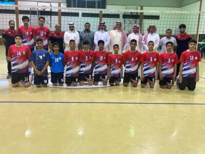 الخويلدية والاهلي على نهائي بطولة البراعم للكرة الطائرة