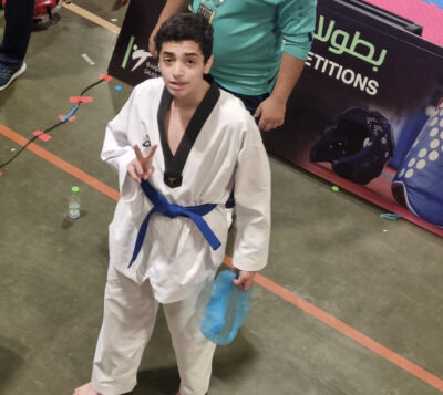 الهاجري يتوج بـ “ الفصية للتايكوندو” في بطولة المملكة للبراعم والناشئين