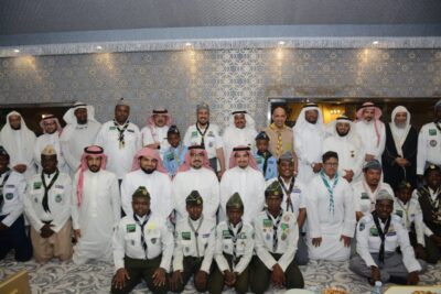 كشافة شباب مكة تكرم “بن جحلان” بمناسبة تقاعده بحفل بهيج