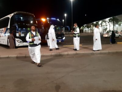 القطاعات الحكومية بالمدينة المنورة  تكمل تفويج الحجاج إلى مكة المكرمة