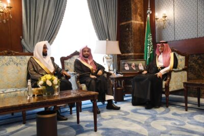 سمو محافظ الأحساء يستقبل رئيس المحكمة الإدارية بالمحافظة