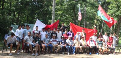 مخيم السلام الدولي في ميرلاند الأمريكية يودع المشاركين بحفل مبسط