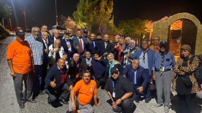 رواد العرب في استراحة ومأدبة عشاء خاصة على ضيافة الحياري