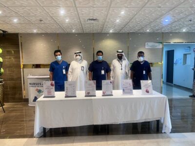 مستشفى رابغ العام يقدم توعية للمجتمع في يوم القلب العالمي